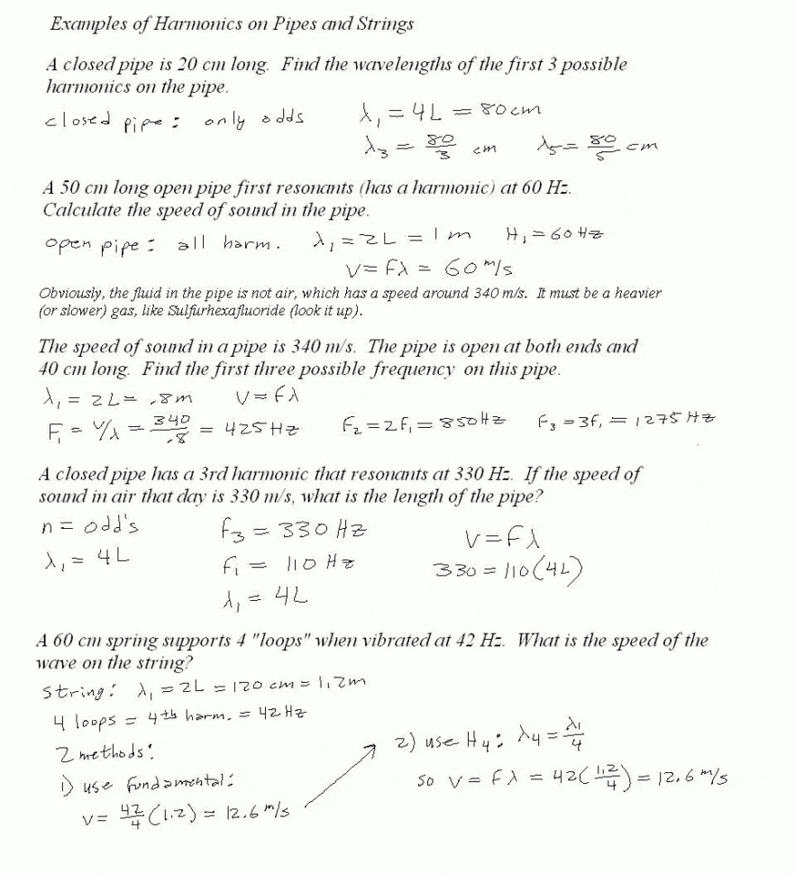 Mr Murray's Physics Homework