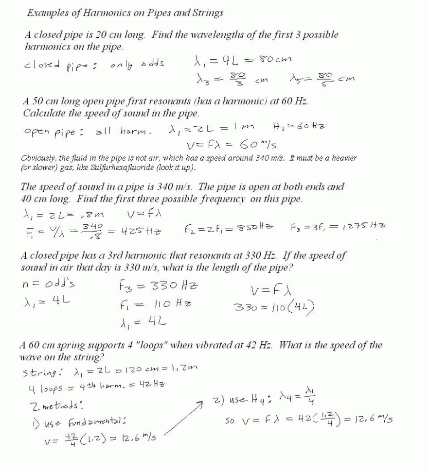 Mr Murray's Physics Homework