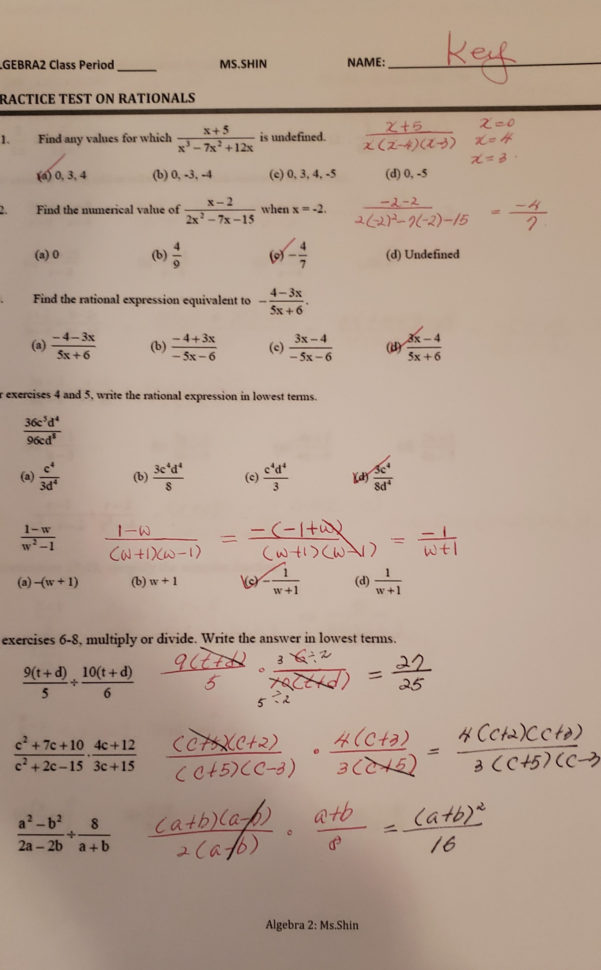Msshinï¿½Fs Pagebr Algebra 2