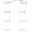 Multi Step Equations And Inequalities Worksheet Pdf With Fractions
