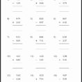 Multiplication And Division Worksheets Best Of