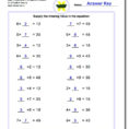 Multiplication Prealgebra Worksheets