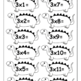 Multiplication Times Tables Worksheets – 2 3 4  5 Times