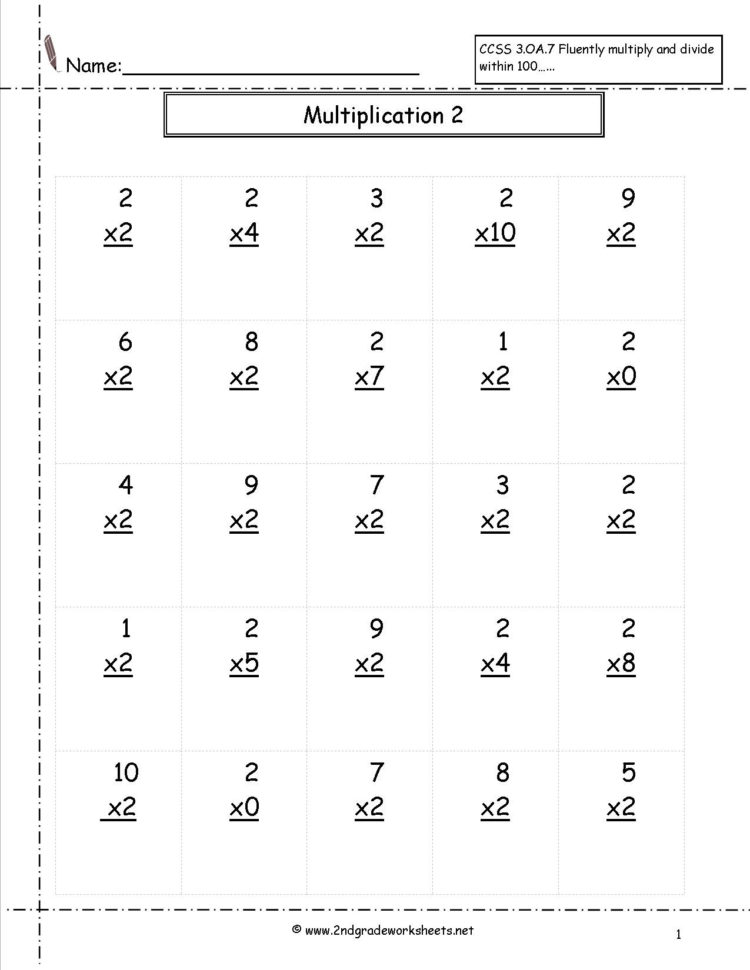 Multiplication Worksheets And Printouts Multiplication Worksheets And Printouts