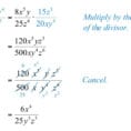 Multiplying And Dividing Rational Expressions