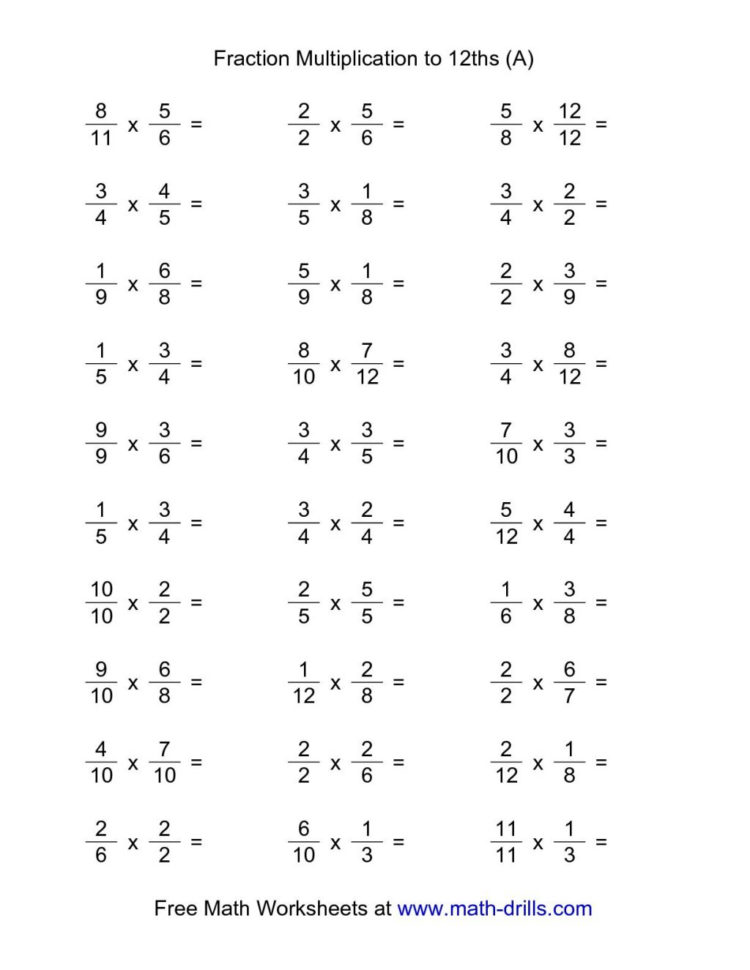 Multiplying Fractions Worksheets Pdf Slope Intercept Form Worksheet