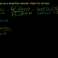 Multiplying Rational Expressions Video  Khan Academy