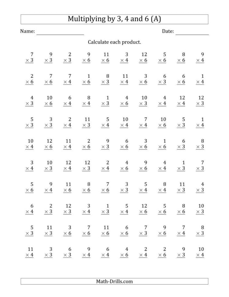 Multiplying 3 Factors Worksheets Db excel