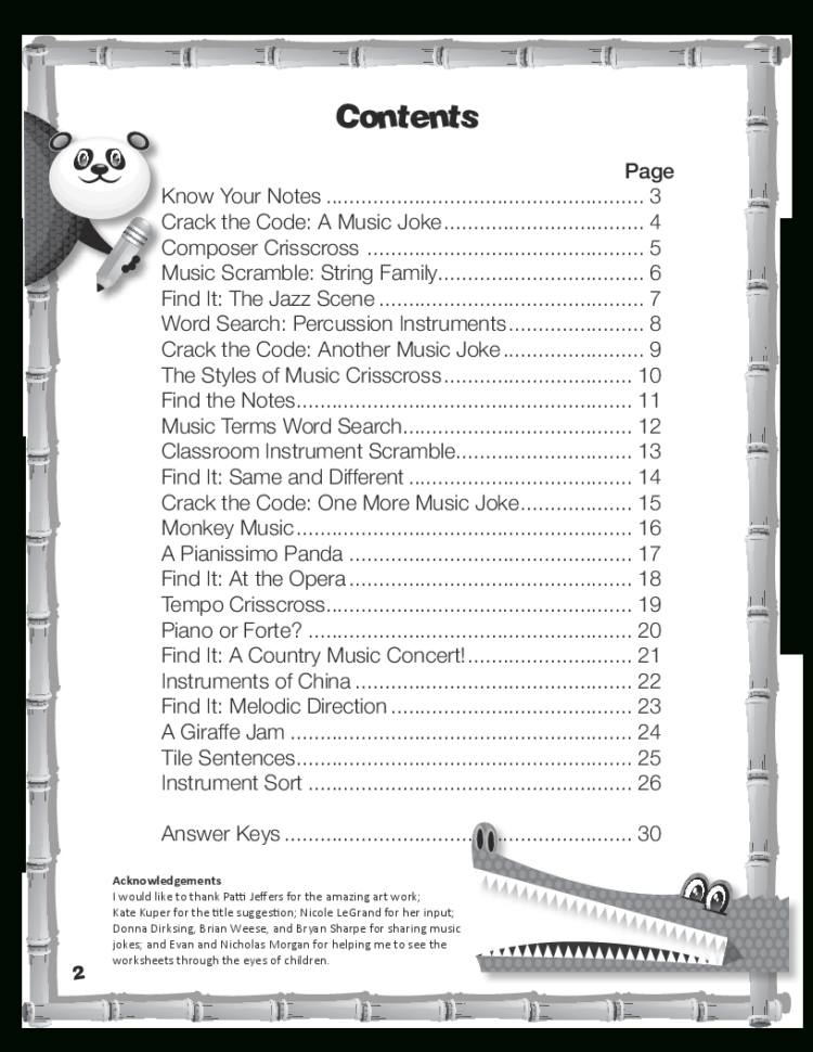 Music Fun For The Little Ones Reproducible Book  Jw