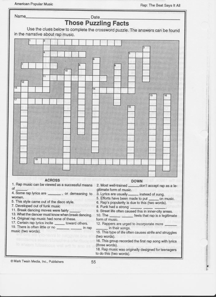 Music Worksheets