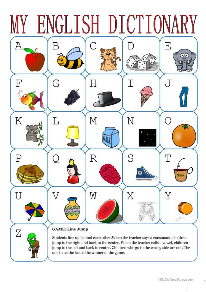 My English Alphabet  English Esl Worksheets