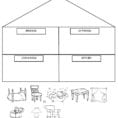 My House Cut And Paste  English Esl Worksheets