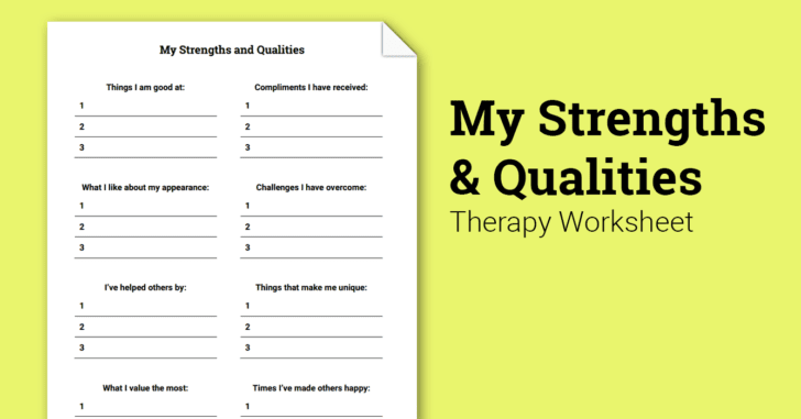 Positive Psychology Worksheets — db-excel.com