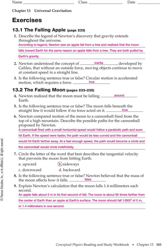 Name Class Date True  Pdf
