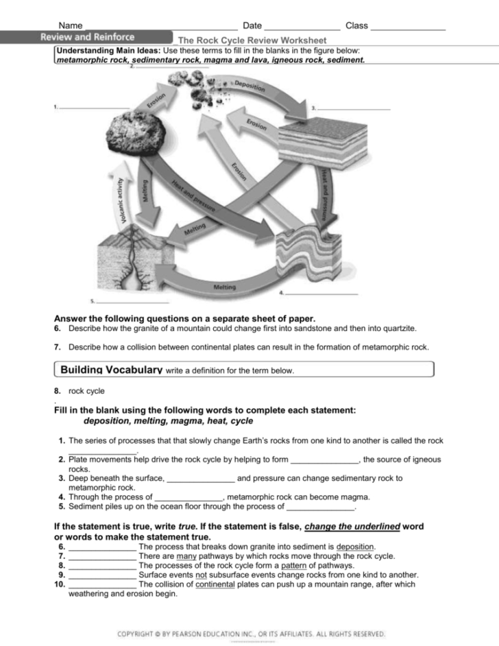 the-rock-cycle-worksheet-answers