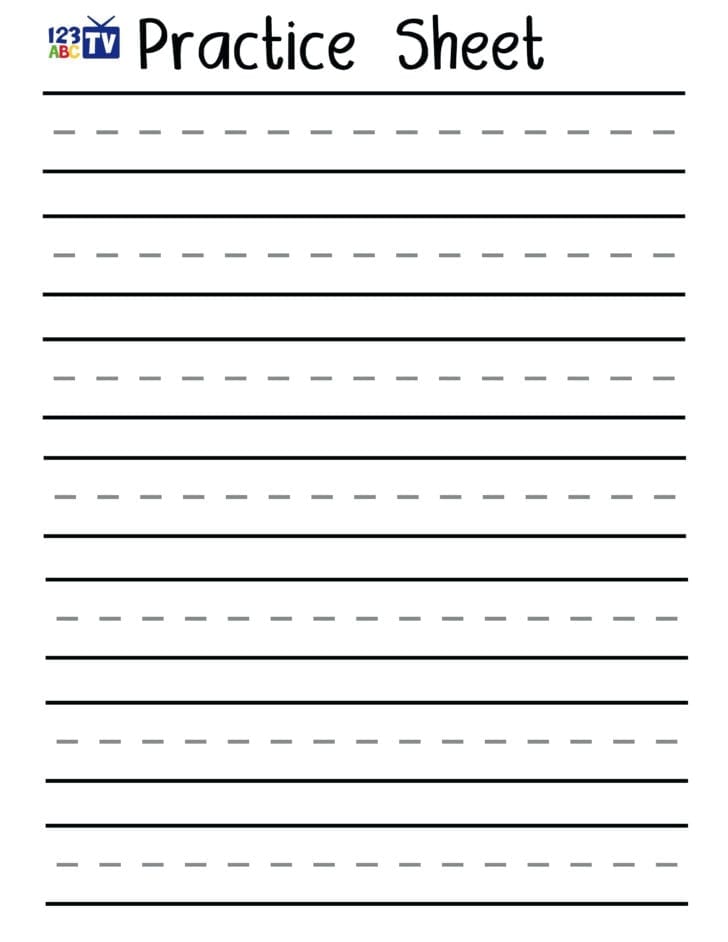Name Writing Practice Worksheets