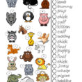 Names Of Baby Animals  English Esl Worksheets