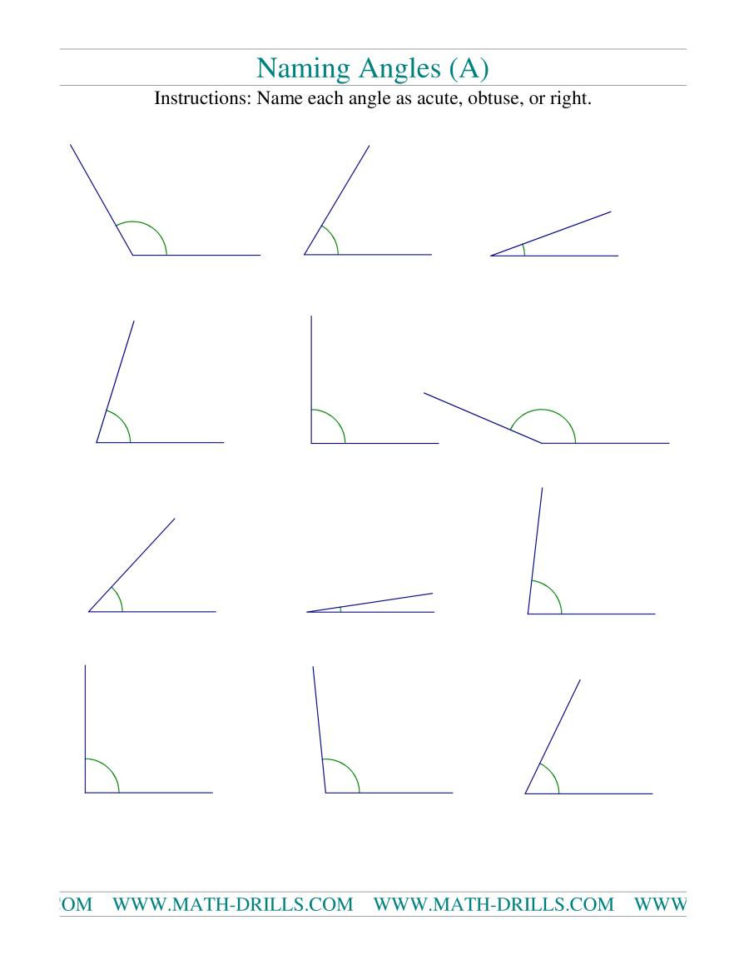 Naming Angles A