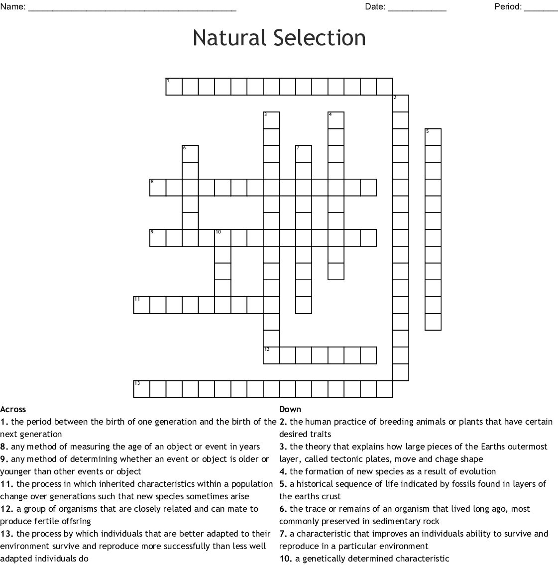 evolution-by-natural-selection-worksheet-answers-db-excel