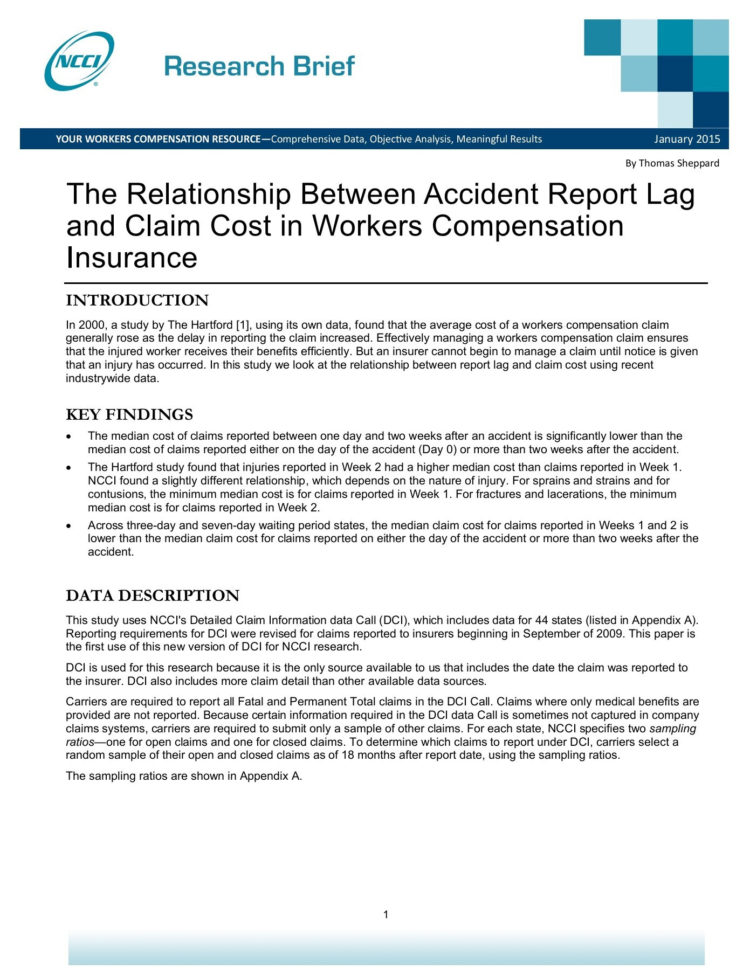 Ncci Research Brief