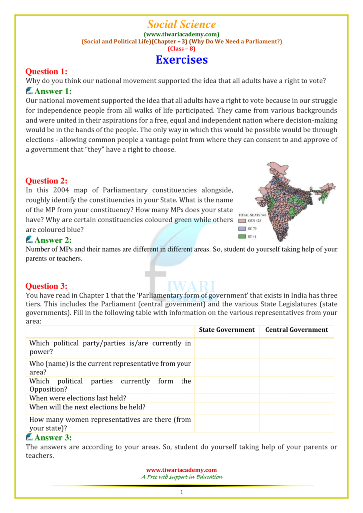 Forming A Government Worksheet Answers