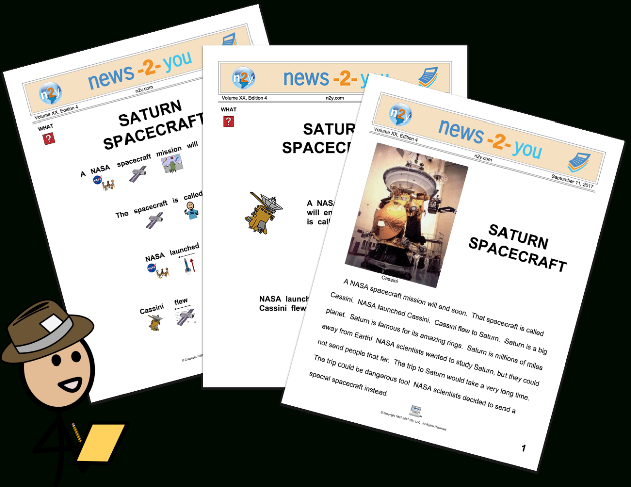 News2You Special Education Newspaper  Activities  N2Y