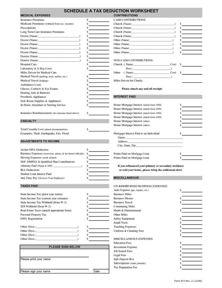 Non Cash Charitable Donations Worksheet 2017  Universal Network