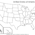Northeast Us Map With Capitals Blank Of The United States