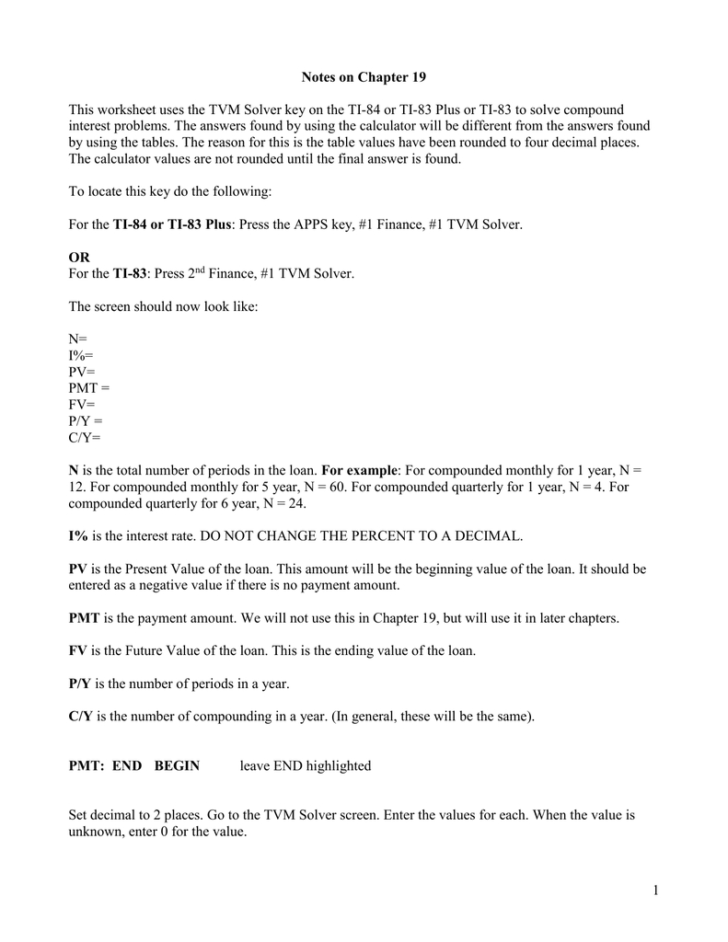 Simple And Compound Interest Practice Worksheet Answer Key