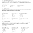 Notes For Lesson 76 Adding And Subtracting Polynomials