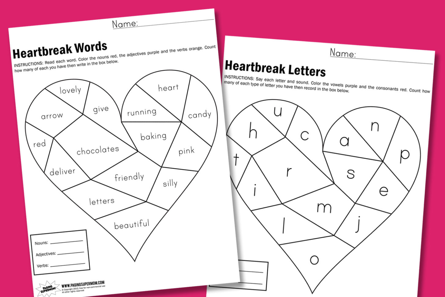 Noun And Verb Worksheets For Ft Graders  Homeshealth