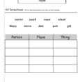 Nouns Worksheets And Printouts