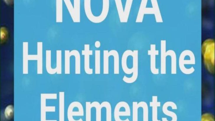 Nova Hunting The Elements Worksheet