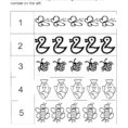 Number 5 Tracing Worksheets Preschool  Printable Coloring