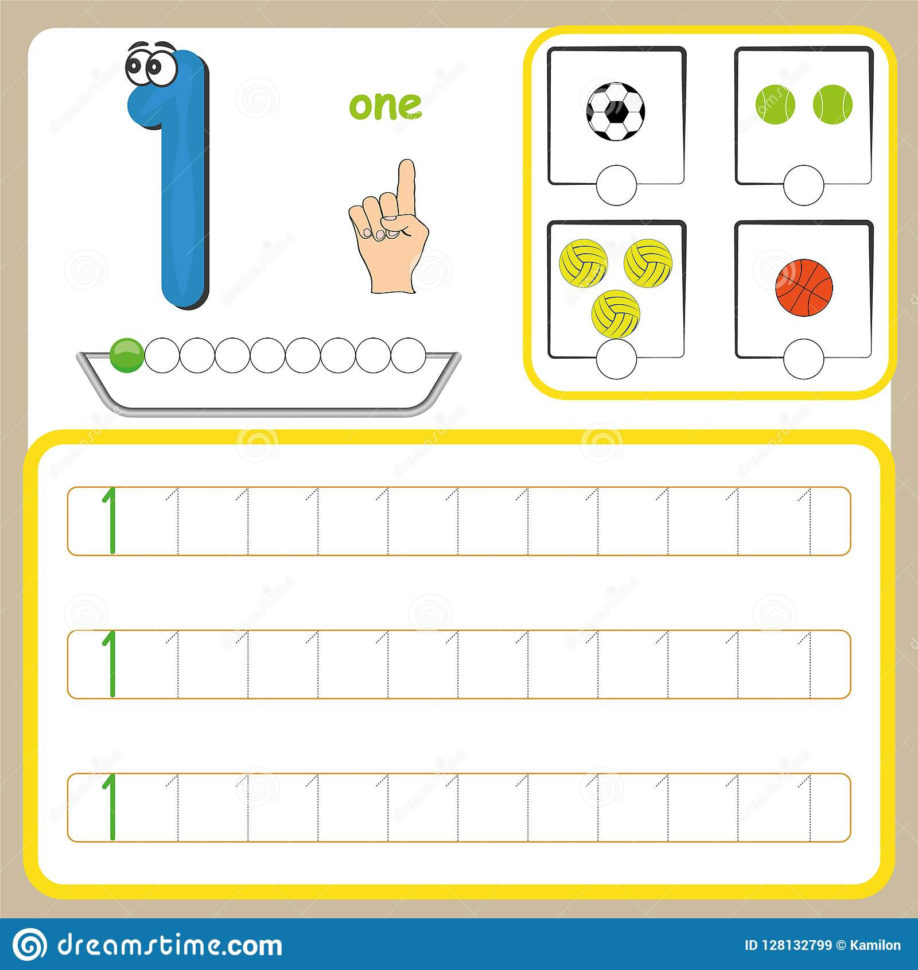 Number Cards Counting And Writing Numbers Learning Numbers