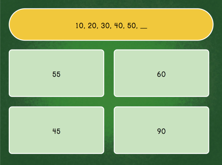 Finding Patterns In Numbers Worksheets