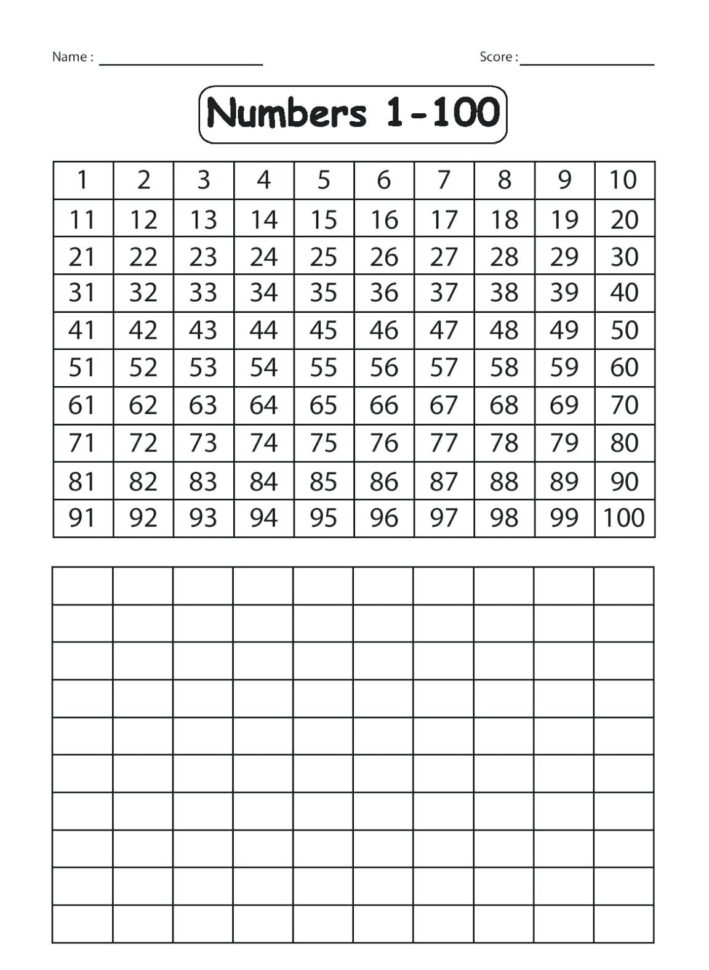 Number Tracing Worksheets 1 30  Printable Coloring Page For