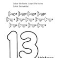 Number Writing Counting And Identification Printable Worksheets For
