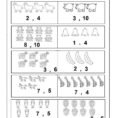 Numbers 1 10 Worksheet Preschool 001 » Printable Coloring