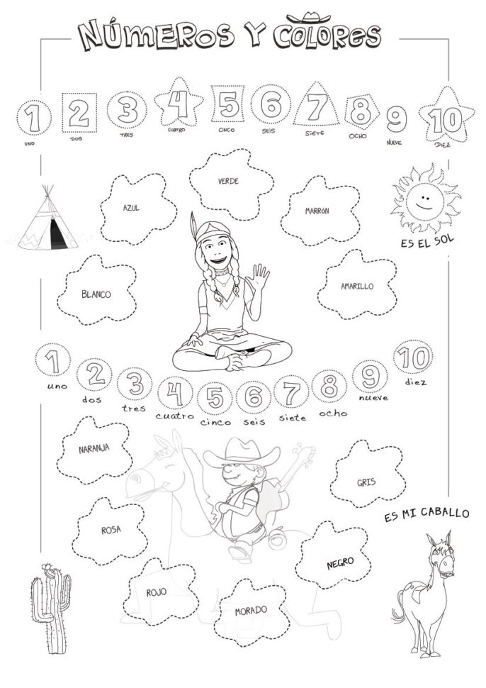 Numbers And Colors Song In Spanish For Kids  Rockalingua