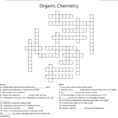 Organic Chemistry Crossword  Word