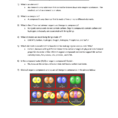 Organic Compounds Student Worksheet