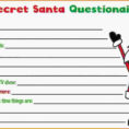 Outstanding Secret Santa Wish List Printable Word