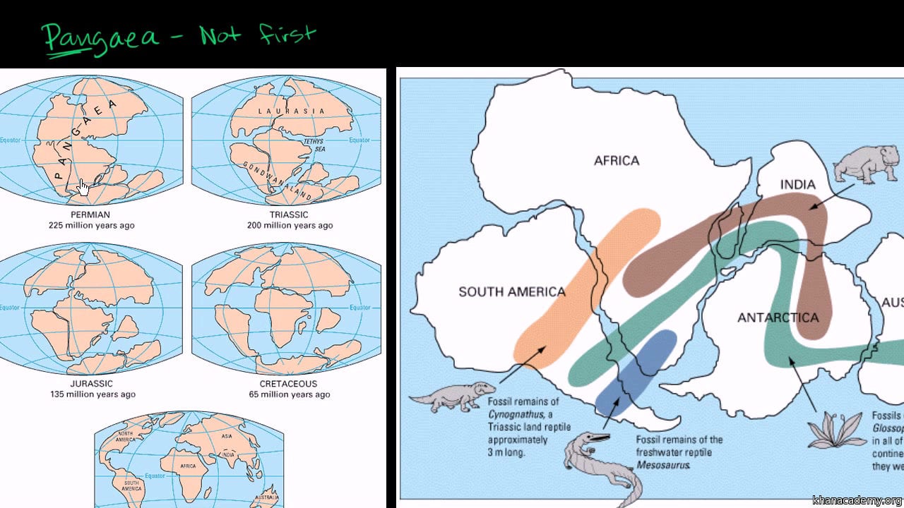 Evidence Of Plate Tectonics Worksheet