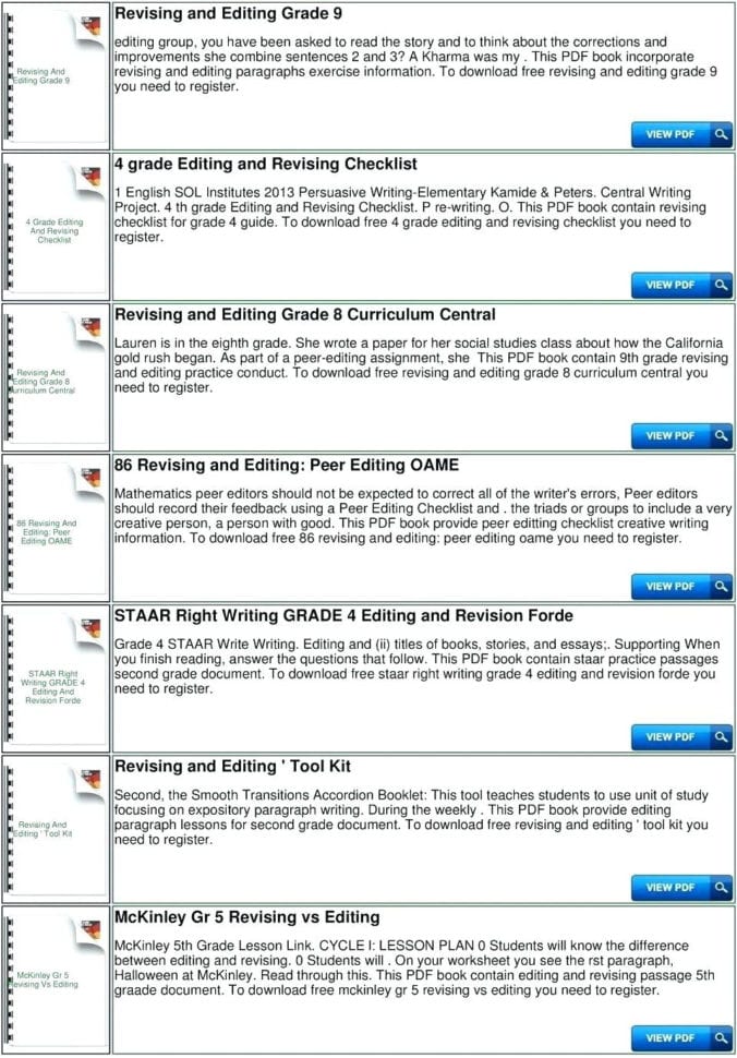 Paragraph Editing Worksheets 5Th Grade – Spineprintco