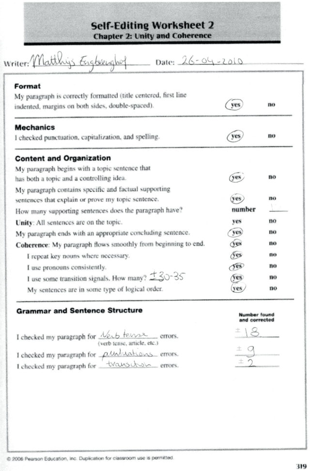 Paragraph Editing Worksheets 5Th Grade – Spineprintco — db-excel.com