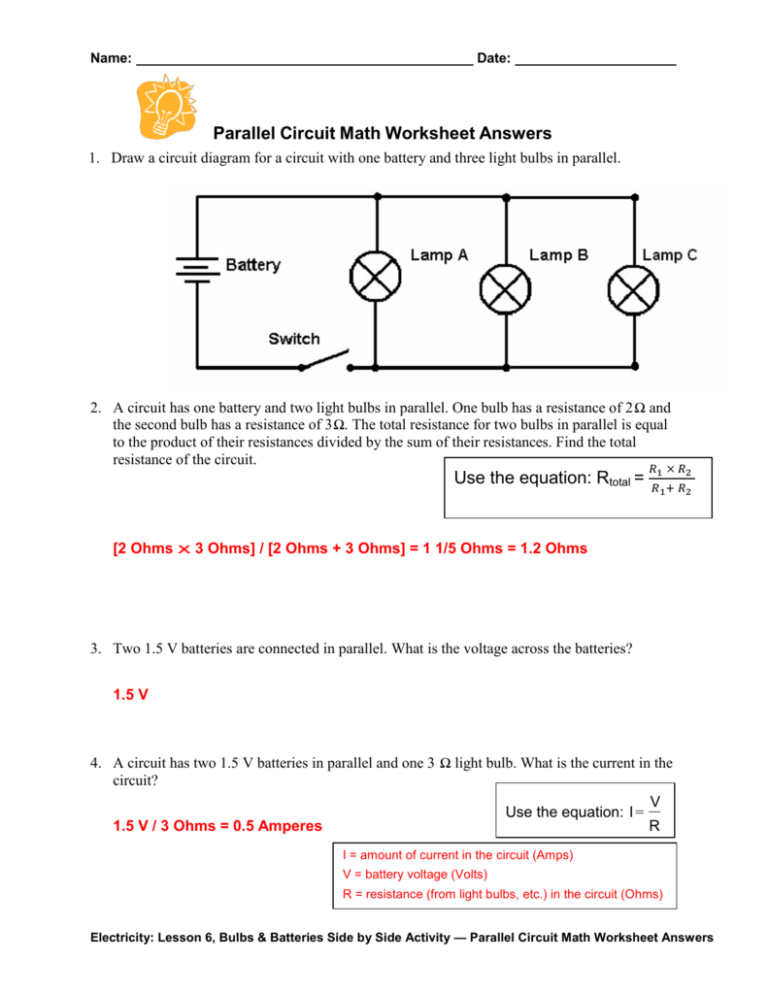 series-and-parallel-circuits-worksheet