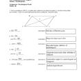 Parallelogram Proofs Worksheet With Answers  Yooob