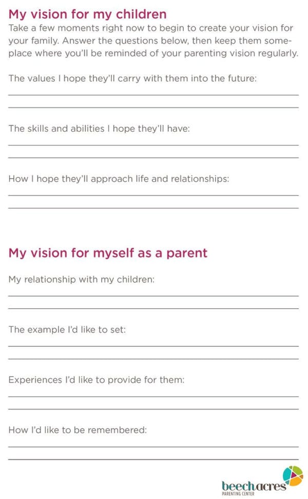 Parenting Skills Worksheets  Yooob Parenting Skills Worksheets  Yooob