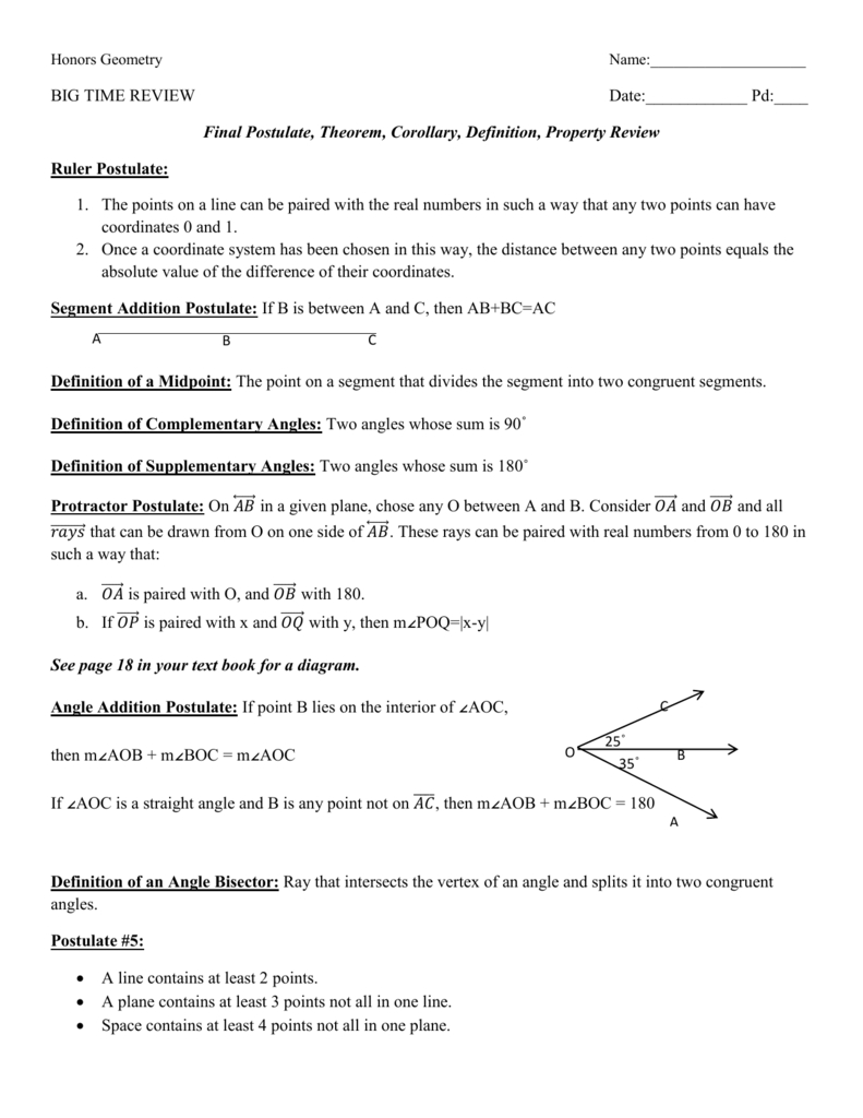 Geometry Segment And Angle Addition Worksheet Answers db excel com